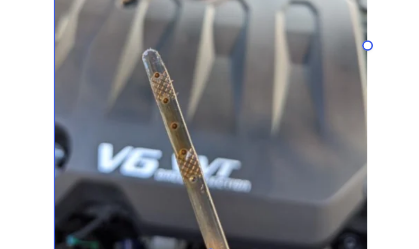 Metal Shavings On Oil Dipstick