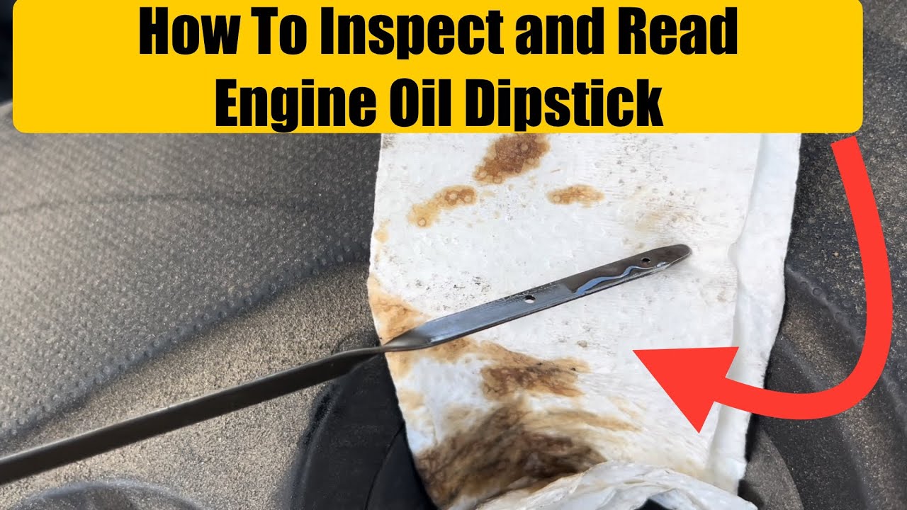how to read oil dipstick