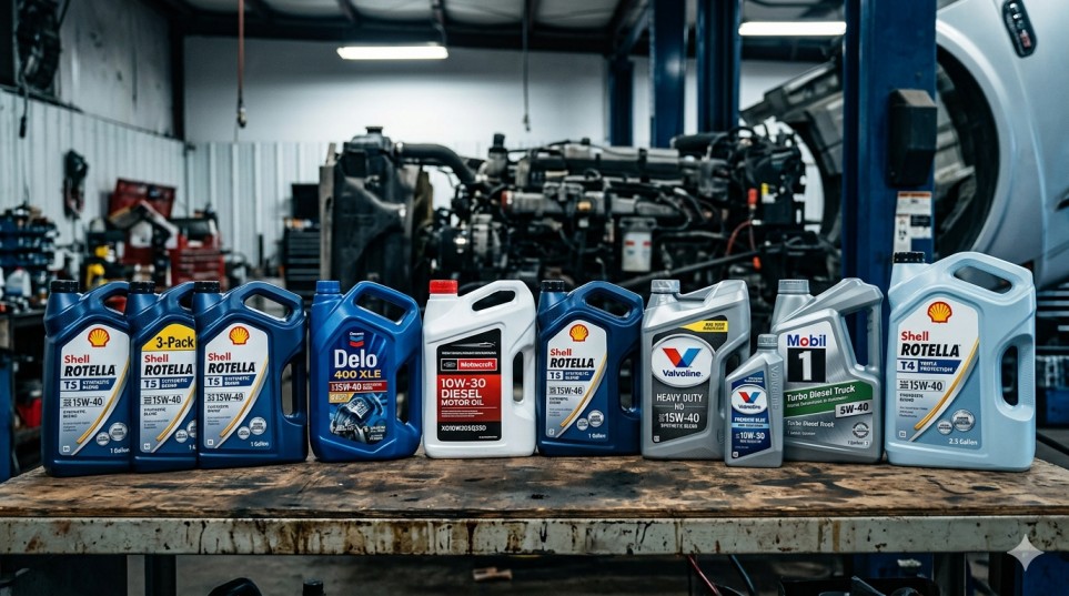 8 best quality diesel engine oil for Maximum Engine Life