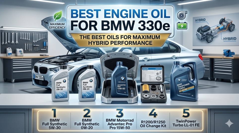 Best Engine Oil For BMW 330e