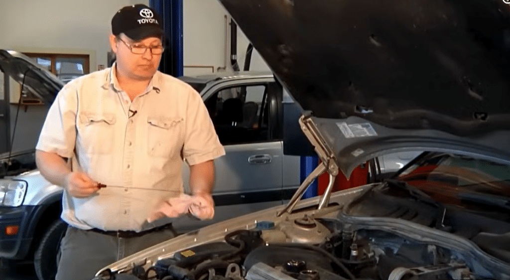 Black and Gritty Engine Oil