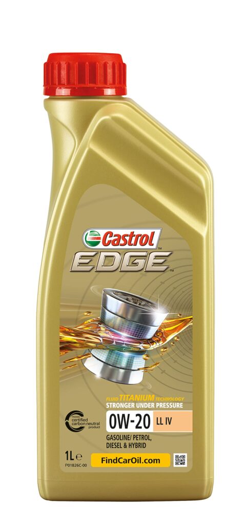 Castrol Edge 0w-20 Full Synthetic Oil