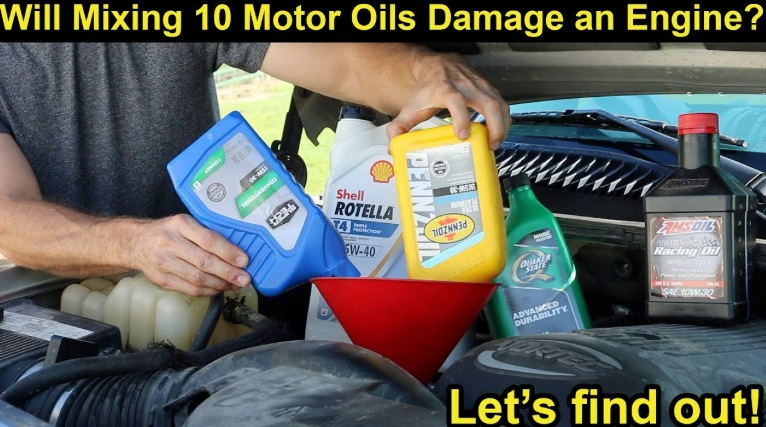 Is It Okay To Mix Two Different Synthetic Oils
