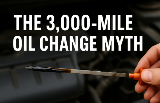 Oil Change Every 3 Months Or 3000 Miles