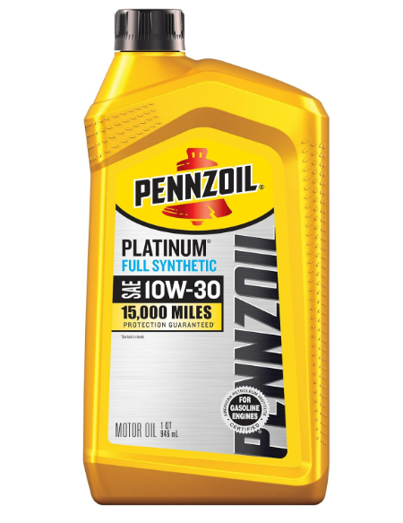 Pennzoil Platinum 10w-30 Synthetic Oil