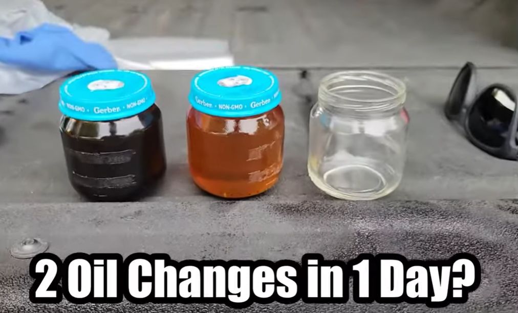 Why is my oil black after 1000 miles