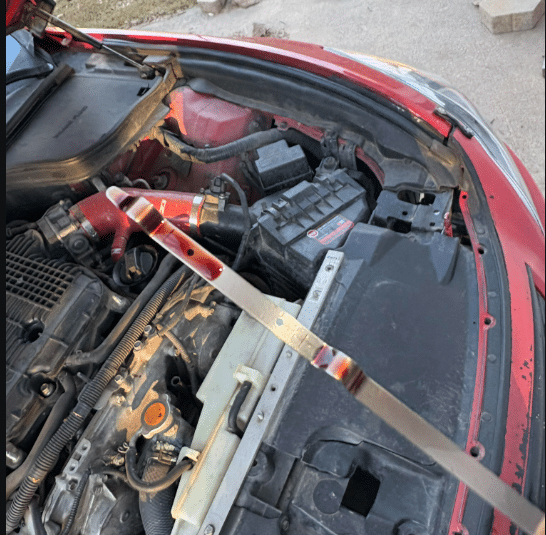 green or red tint engine oil