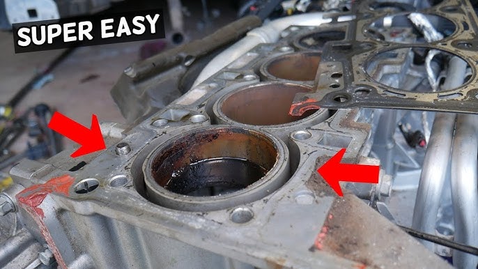 how to clean engine block for head gasket