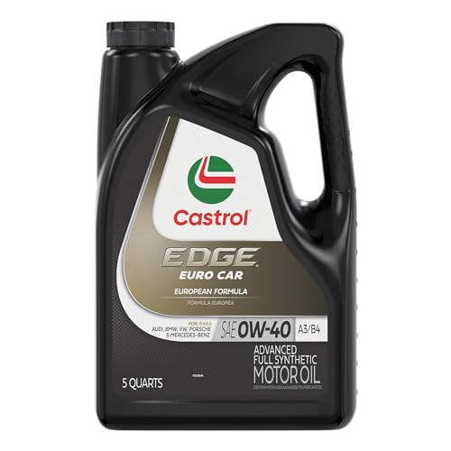 Castrol Edge Euro 0W-40 Full Synthetic (5 Qt)