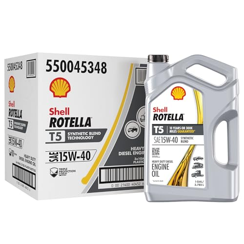 Shell Rotella T5 Synthetic Blend 15w-40