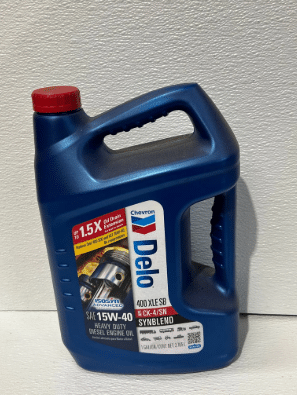 Chevron Delo 400 SDE 15W-40 testing result